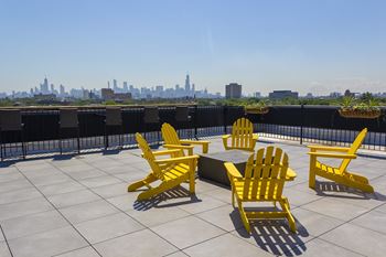 Outdoor lounge seating